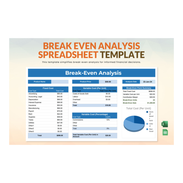 Data Analysis Spreadsheet Template