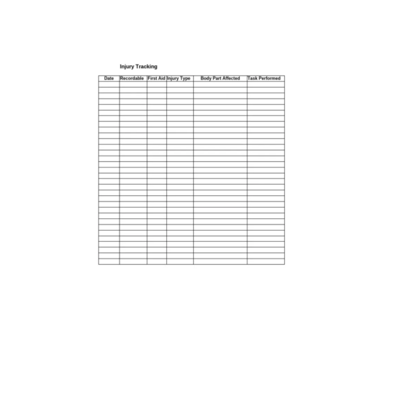 Observation Tracking Spreadsheet